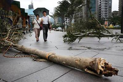 Typhoon Mujigae hits China; tens of thousands evacuated