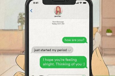 How to Comfort a Girl on Her Period over Text