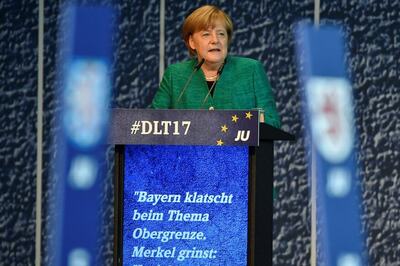 Angela Merkel Pushes For 3-way 'Jamaica' Coalition in Germany