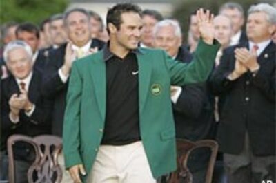 Tiger tamed! Immelman has rub of green at Augusta