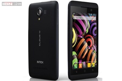 Intex launches Android phones Cloud X4, Cloud Y2 at Rs 4,590, Rs 6,190