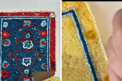 ‘This Can’t Be Eaten’: Foodies Think This Cake Decorated As Persian Rug Is Too Beautiful