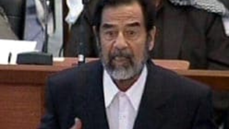 A Saddam show again, says he is Prez