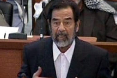 A Saddam show again, says he is Prez
