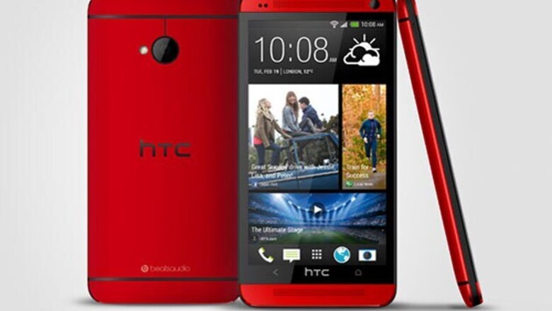 HTC One launched in 'Glamour Red' colour