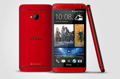 HTC One launched in 'Glamour Red' colour