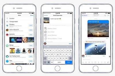 You can now share Dropbox files directly from Facebook Messenger