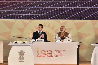 PM Modi Presents 10-Point Action Plan at Solar Summit With French President Macron