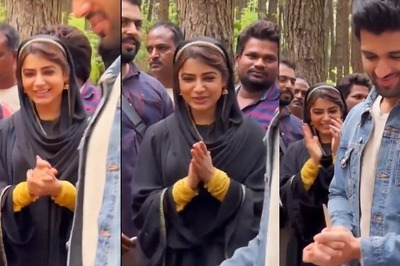 Samantha Sports Burqa, Sings Happy Birthday For Vijay Deverakonda on Kushi Sets; Video Goes Viral