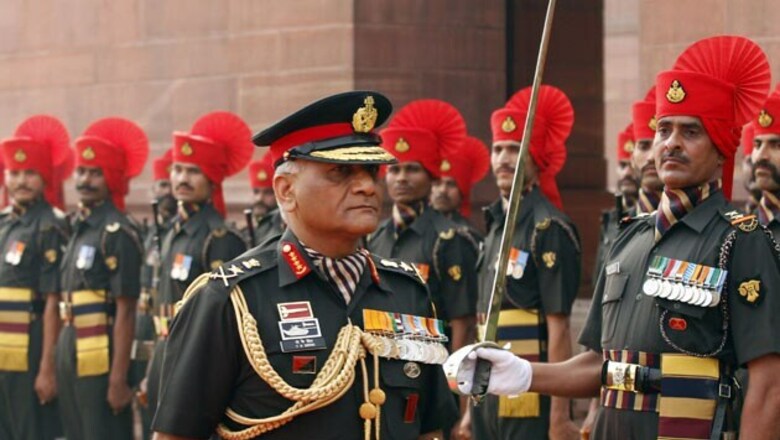 Army running short of ammunition: Gen Singh