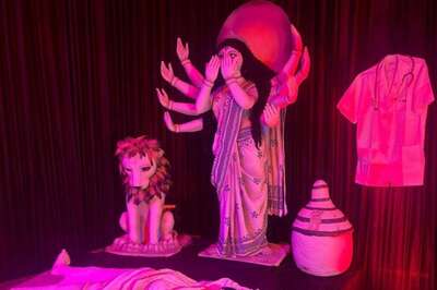 Maa Durga's Pain, VIP Passes for Doctors & Models of Spine: Bengal's Durga Puja Pandals Seek Justice Through Art