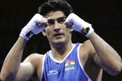 Vijender wins, enters World Championship pre-quarters