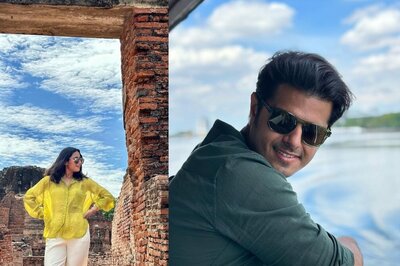 Aishwarya Sharma And Neil Bhatt Share A Lip Kiss In Romantic Vacation Photos