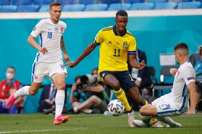 Euro 2020: Incisive Alexander Isak Stands Out with His Silky Skills Among Workmanlike Swedish Teammates