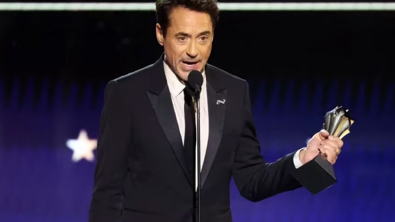 Robert Downey Jr Reads 'Worst' Reviews In Hilarious Acceptance Speech At Critics Choice Award
