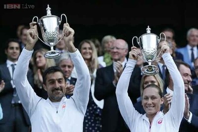 Wimbledon 2014: Stosur and Zimonjic claim mixed doubles title