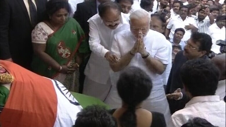India Mourns Jayalalithaa's Death; PM Narendra Modi Pays Tributes