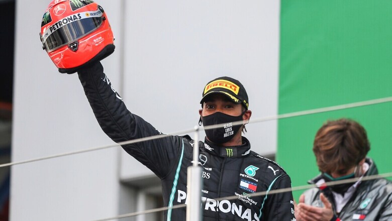 'You've Been Very Special': Sachin Tendulkar Congratulates Hamilton on Equalling Schumacher's F1 Record