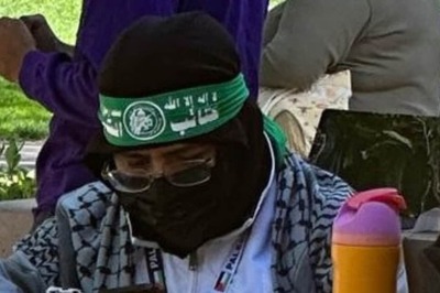 ‘Deeply Disturbing’: Stanford University Flags Photo Of Anti-Israel Protester Wearing Hamas Headband