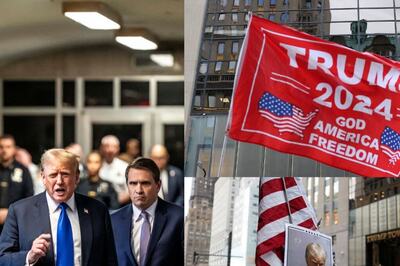 'Real Verdict On Nov 5': Trump Defiant After Historic Hush Money Conviction, Supporters Rally Behind Him | Watch