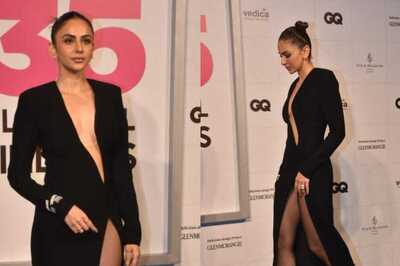 Rakul Preet Singh Slips Into Sexy Dress With Plunging Neckline; Trolls Claim She's 'Uncomfortable'