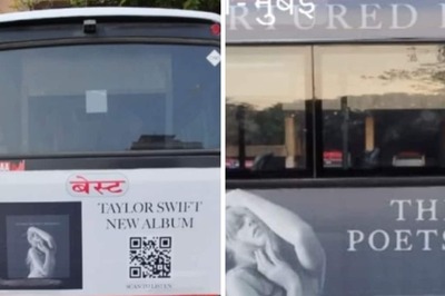 Taylor Swift's The Tortured Poets Department Bus Spotted In Mumbai, Fans Thrilled