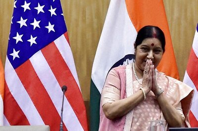 Swaraj Talks to US Counterpart Tillerson, Vow to Deepen Strategic Ties
