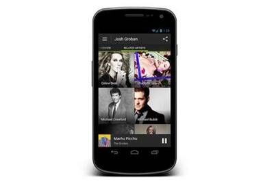 New redesigned Spotify app for Android 4.0