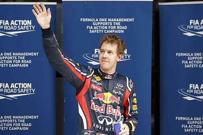 Sunday's race will be close: Sebastian Vettel