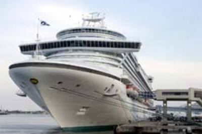 Luxury ship 'arrested' for death