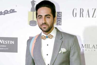 Ayushmann Khurrana pulls off a nose ring with absolute panache at a recent awards night