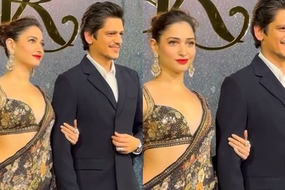 Tamannaah Bhatia and Vijay Varma Walk Hand-In-Hand At Randeep Hooda And Lin Laishram Reception; Watch
