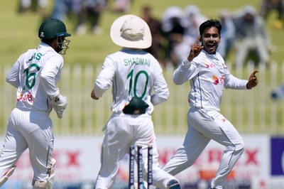 Mehidy Hasan Miraz Takes 5 As B'desh Dismiss Pakistan For 274 Runs In 1st Inning Of 2nd Test