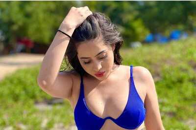 Urfi Javed Turns Up the Heat in a Blue Bikini, See Pics