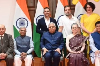 BJP Slams Rahul Gandhi As 'Arrogance Ki Dukaan' For Casual Pose with VP Dhankar