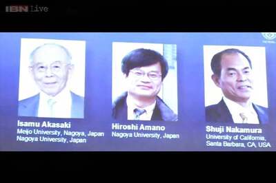 Isamu Akasaki, Hiroshi Amano, Shuji Nakamura win 2014 Nobel Prize for Physics