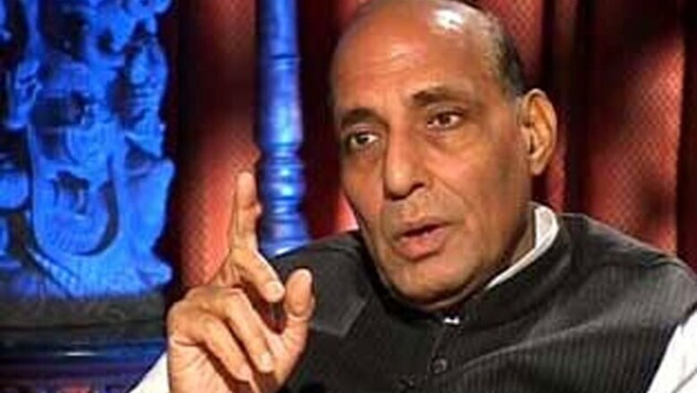 Amroha: Will focus on farmers' welfare if BJP comes to power, says Rajnath