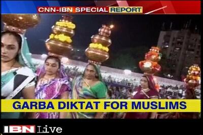 Non-Hindus barred to enter Navratri venues, people to put tilak, sprinkle cow-urine on themselves
