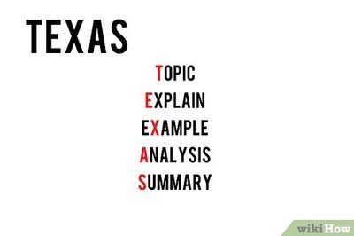How to Write a Texas Format Essay