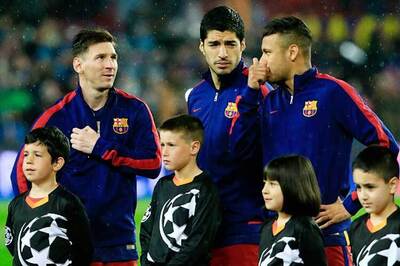 Messi, Suarez and Neymar are not machines, says Luis Enrique