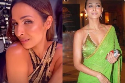Malaika Arora Oozes Hotness in This Glamorous Saree Designed By Seema Khan, See Pic