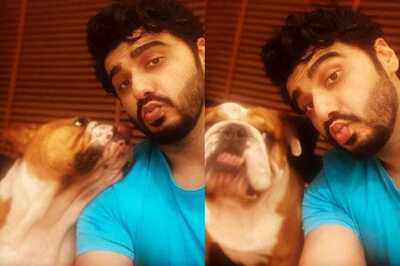 Arjun Kapoor Spent a Chilled Out Day with His Pet Maxx, See Pic