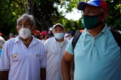 Voters Protest Disqualification Of Venezuelan Candidate