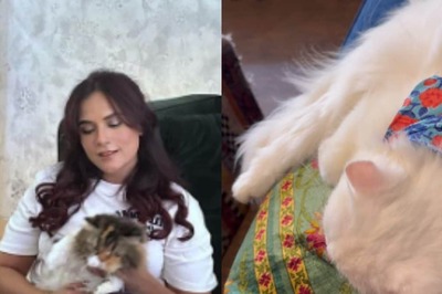 Richa Chadha Gives A Glimpse Of Her Baby Bump With Her Furry Friend, See Viral Photo