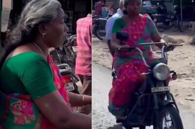 WATCH: Elderly Woman's Swag Riding a Bike As Husband Sits Behind Wins Hearts Online