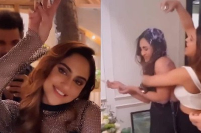 Rithvik Dhanjani, Nia Sharma, and Abigail Pande Surprised Krystle Dsouza On Her Birthday; Watch Video