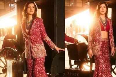 Shanaya Kapoor Plays ‘Shanno’ For Designer Ridhi Mehra's Latest Bridal Collection