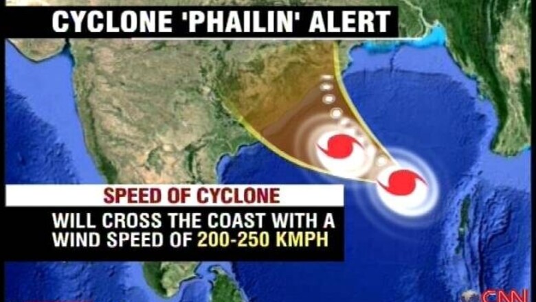Andhra power utilities gear up to tackle cyclone 'Phailin'