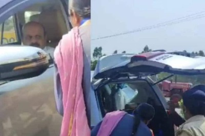 Karnataka: EC's Flying Squad Searches CM Bommai’s Car Ahead Of Polls | WATCH