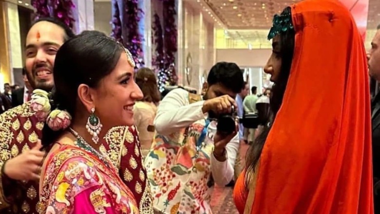Anant Ambani's Wife Radhika Merchant Sports a Big Smile as She Meets Kim Kardashian; See Photo